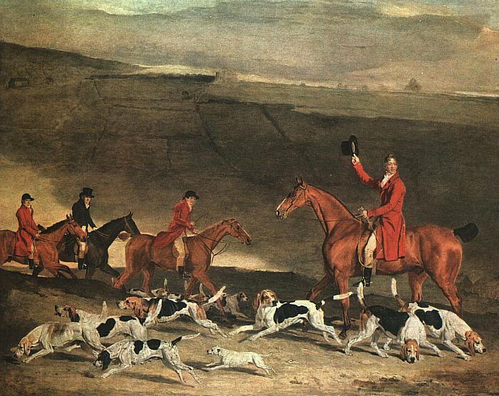 Benjamin Marshall Francis Dukinfield Astley and his Harriers Germany oil painting art